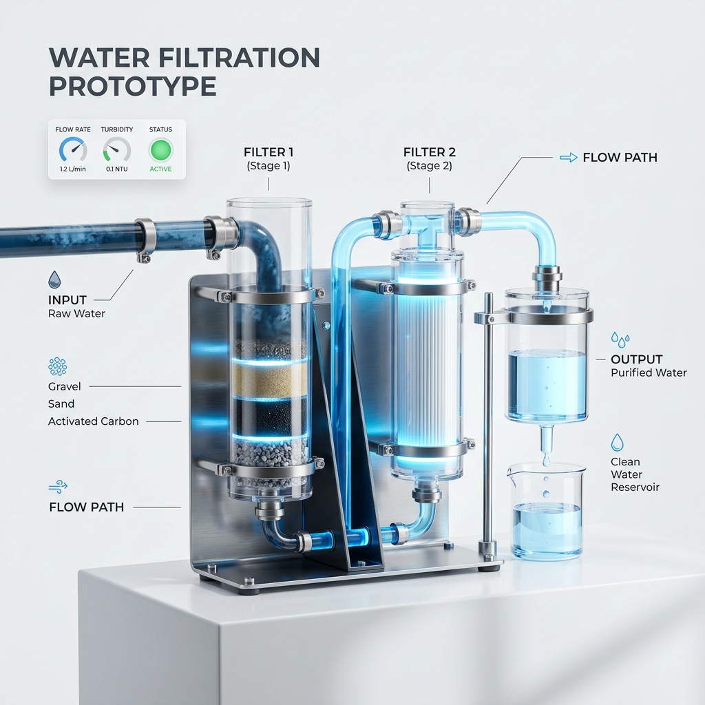 첫 번째 프로토타입 렌더링 이미지