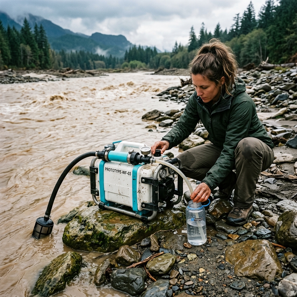 야외 테스트 사진